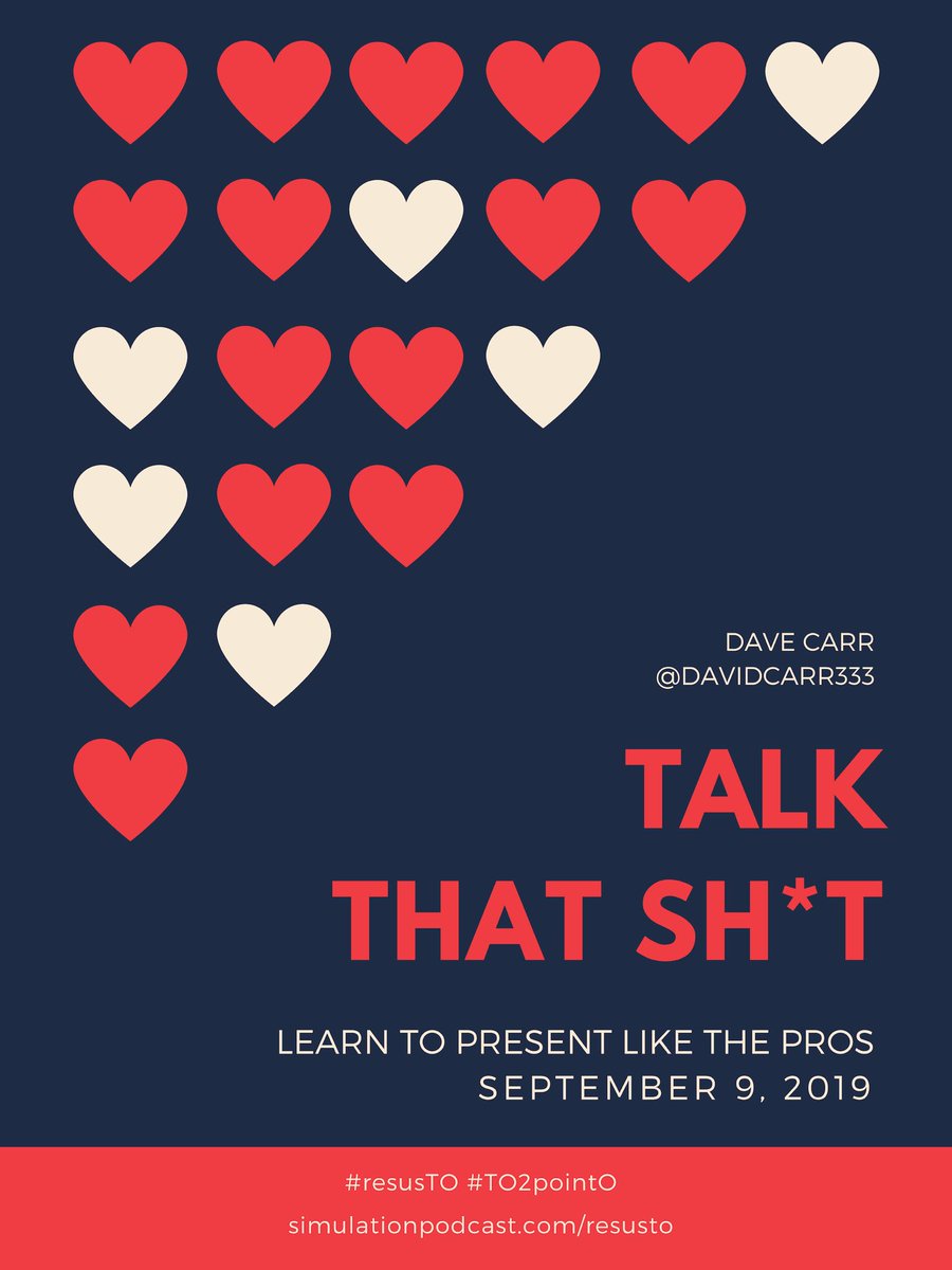 ToResus's tweet photo. New for #TO2point0:
Four completely awesome half-day preconference workshops!
🔥 Presentation skills
💥 Design thinking
👀 Vents for EM
👍 Psych safety for teams
Sept 9, Li Ka Shing
Enrollment is extremely limited!
More deets at rego:
https://t.co/6e66smtwKZ https://t.co/85OgBM1d5w