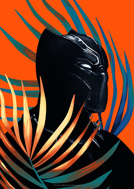 WeDigFilm's tweet photo. Black Panther by @FloreMaquin 
Check out Flore's beautiful work here: https://t.co/XgGNGA1tuT 
#WeDig #Oscars2019 #WakandaForever @theblackpanther @Marvel https://t.co/l92e7vf1aB