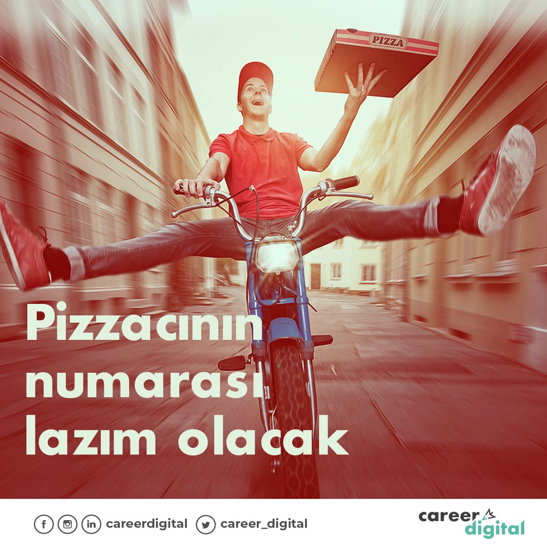 Career Digital, evinde oturduğun yerden Türkiye’nin en gözde şirketleri ile görüşme imkanı sunuyor. Randevu saatini beklerken karnın acıkabilir. Eve pizza ısmarlamayı unutma!
Kayıt için 👉 careerdigital.org