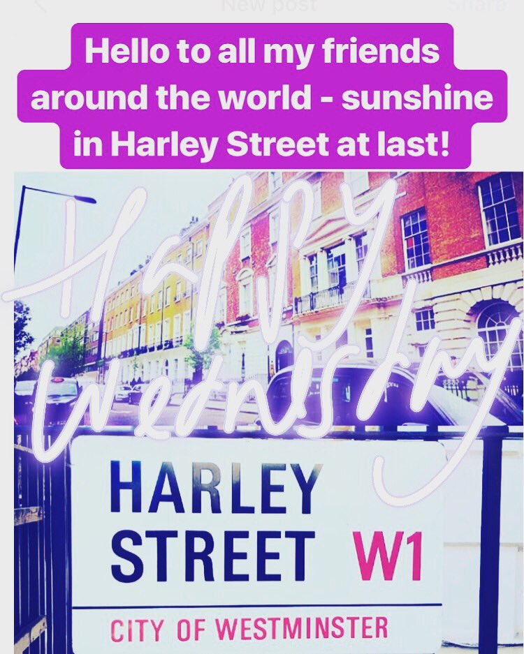 Happy sunny Wednesday from Harley Street - let the sunshine persist! 😉☀️😉 <a href="/lam__clinic/">LAM Clinic</a> <a href="/lam__academy/">LAM Academy</a> #collaboration #happy #uk #mayfair #luxury #aestheticmedicine #harleystreet #london #beauty #beautyblogger #bbogger #skincare #wellness #health #skincare #skin