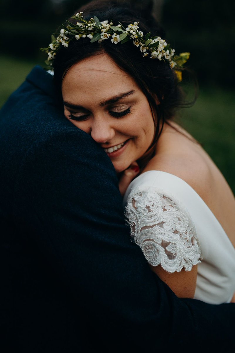 Moments like these! #StPatrickBrides Dress: Lamour gown. See more here: goo.gl/49FvE5 Photo by: Ptrmckyphoto