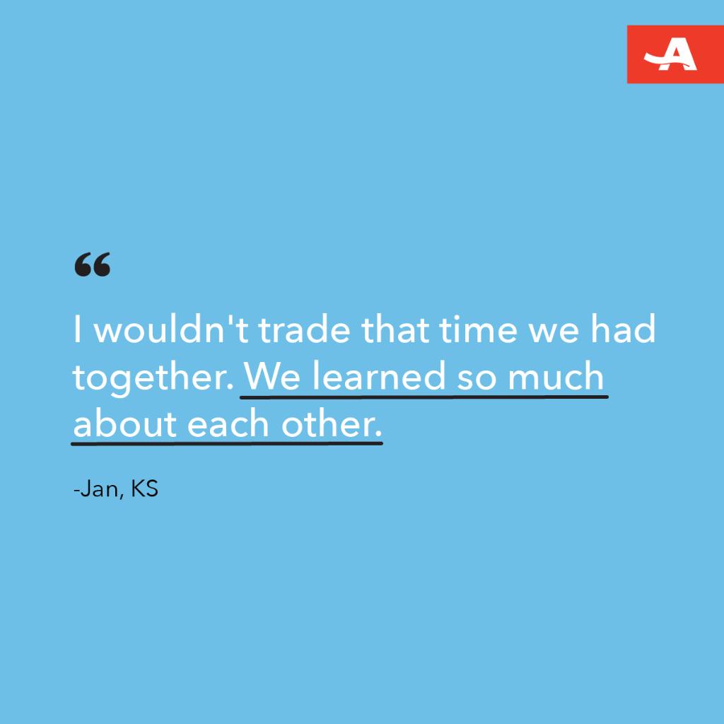 AARP's tweet photo. What is something you learned about yourself or your loved one as a family caregiver? https://t.co/yTThRkSdXQ
