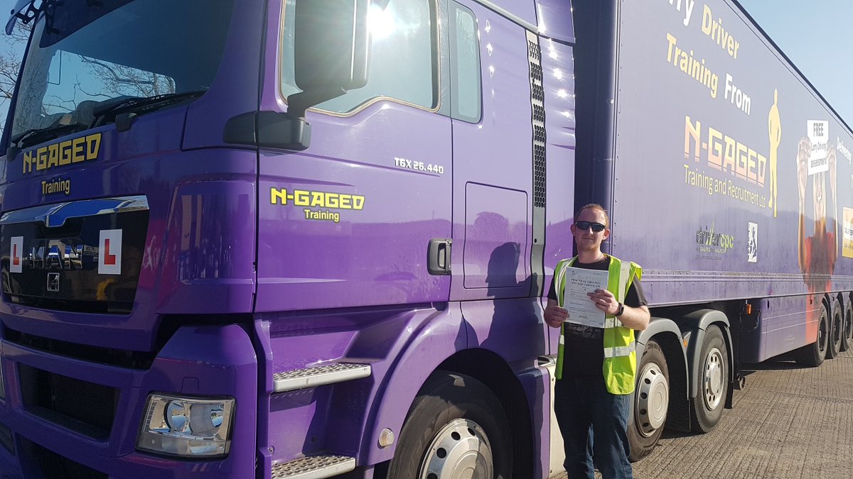 NGagedTraining's tweet image. Congratulations to Rich West, from Langdons, for passing his C+ E driving test today!

Well done Rich!