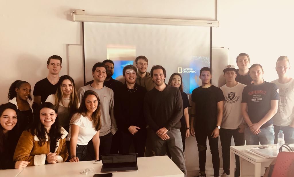 FOX NETWORKS GROUP NO IPAM LISBOA

Os alunos da Licenciatura Global em Marketing, receberam ontem o Briefing do Desafio Fox &amp; National Geographic, através de Gil Gomes Brand Manager da Fox Networks Group.

Bom trabalho! 😉

#ipamlisboa #ipam