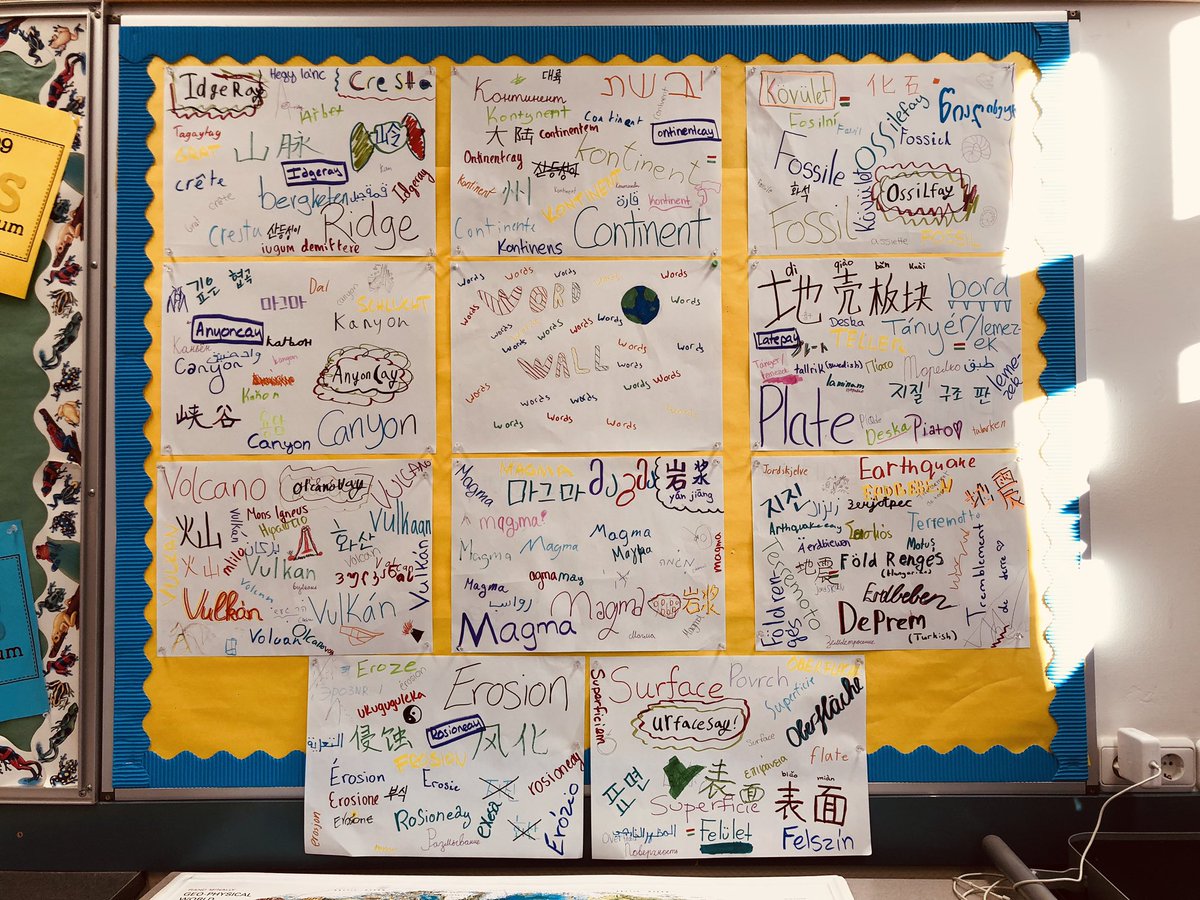 TeachELLs's tweet image. Spotted around school: Science #mothertongue word wall #MotherLanguageDay #homelanguage #teachells #ELLchat   @2014FloridaTOY