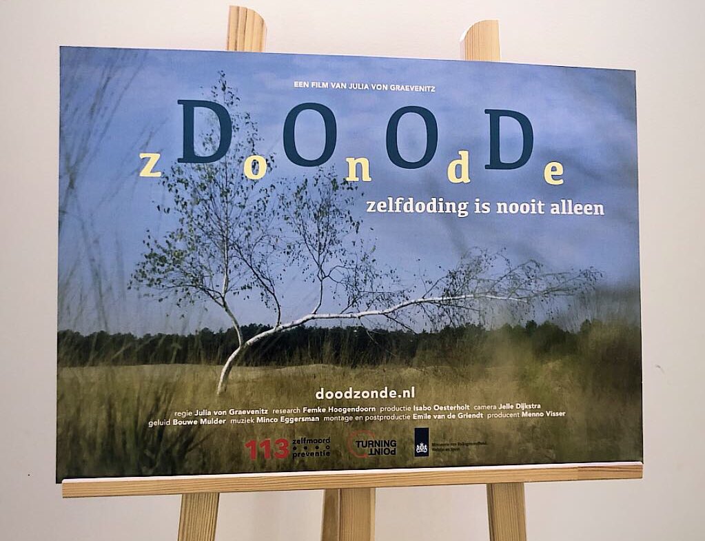 Première van docu Doodzonde en lancering van de educatieve film-tool met professionals en naasten! Zeer interessant!