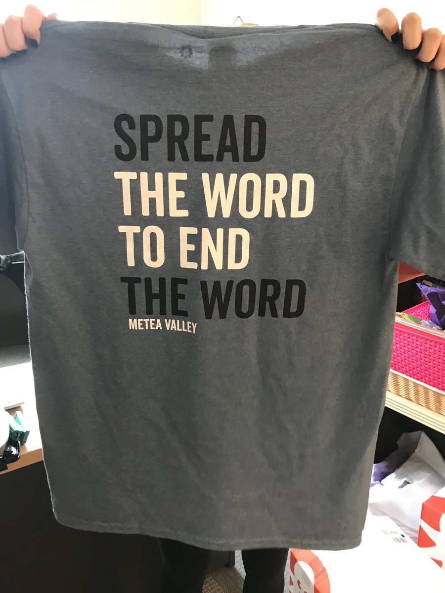 T- 5 days until respect week! $10 T-Shirts will be sold mon, tues, wed during all lunch periods next week. Make sure to buy one to be worn during Friday of spirit week next week!