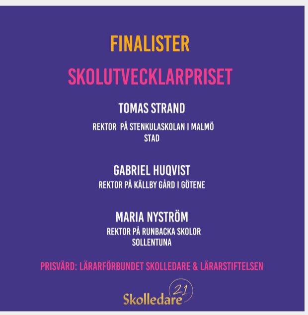 Lärarförb Skolledare tweet media