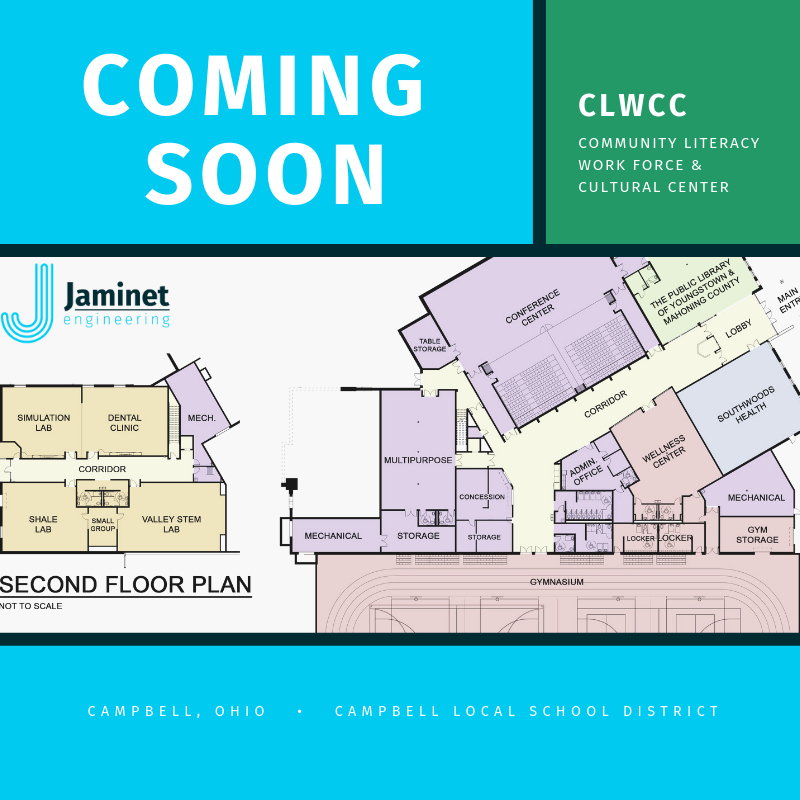 JaminetEngineer's tweet photo. The #CLWCC, or #Community #Literacy #Work Force &amp; #Cultural Center, will encourage #positive interactions and foster a greater sense of #family within the #community. #campbell #ohio #electricalengineering #youngstown https://t.co/iUUPIuWyJI