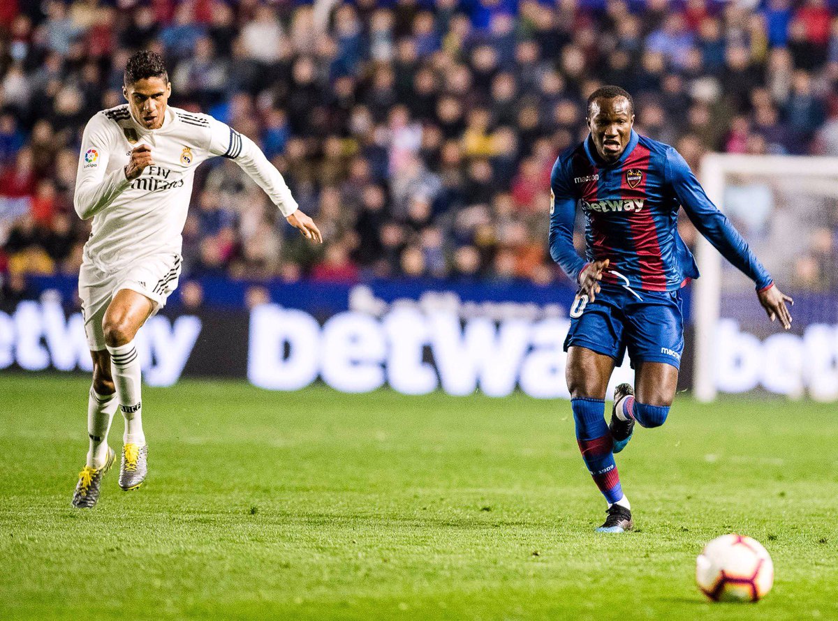 🌪 <a href="/RaphaelDwamena/">Raphael Dwamena</a> #StrongerTogether #LaLiga #LevanteRealMadrid