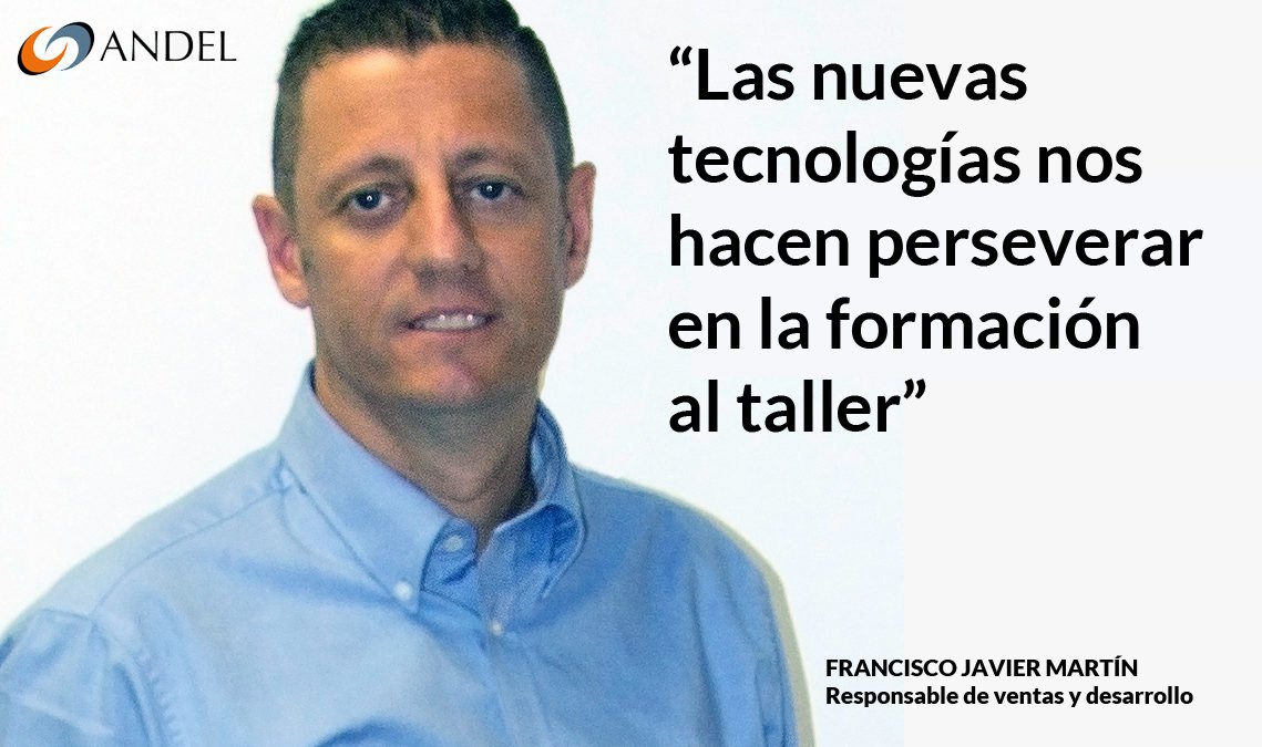 andel_auto's tweet photo. [Actualidad] En estos días previos a Motortec Automechanika Madrid, el responsable de ventas y desarrollo de Andel, Francisco Javier Martín, atiende a #posventaplural para conocer el estado de nuestra red de talleres ⤵️

https://t.co/Wjo2KzOycC https://t.co/DTheXIwg8v