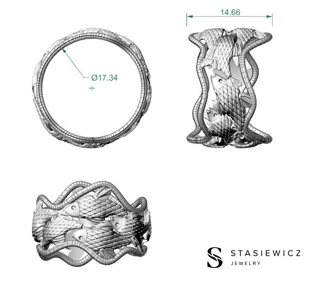 Ajesna's tweet photo. New fishes collection :D <3 #3D #3Djewellery #3Djewelry #3Dartist #jewellery #jewelry https://t.co/XSHETRi2ig