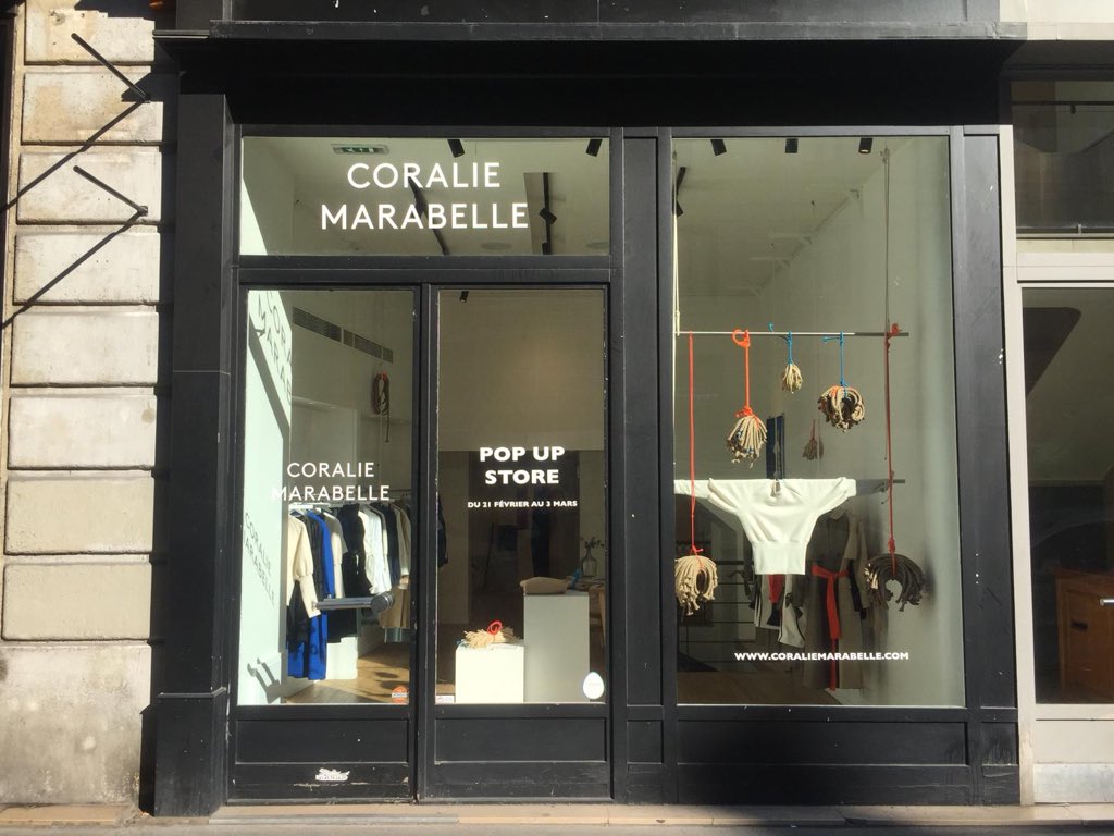 CocoMarabelle's tweet image. Nouveau Pop Up Store CORALIE MARABELLE 36 rue Étienne Marcel Paris 2e. Ouvert jusqu’au 3 mars, venez vite! 😘