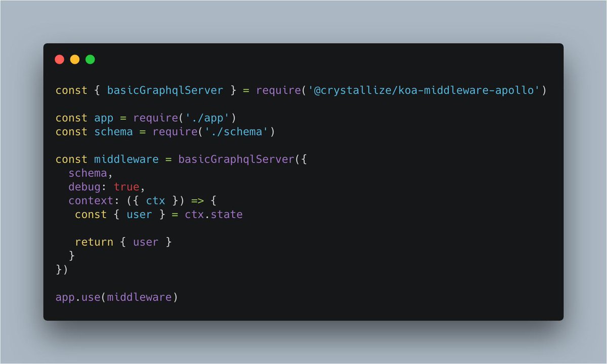 We did a new Apollo GraphQL Koa implementation that is ideal for creating a multi tenant GraphQL API service. Released as Open Source 🤘

crystallize.com/blog/apollo-ko…

#react #nodejs #apollo #GraphQL #koa