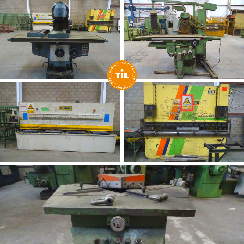 ¡Novedades! 
Proyecto Liquidación Maquinaria Deformación y Arranque Viruta
➡️ bit.ly/deformacionvir…
Rectificadora, plegadoras, cizallas hidráulicas y más.
#maquinariaindustrial #usedmachinery
