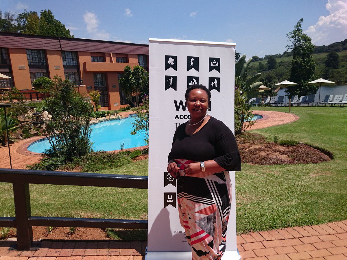 TGCSA_'s tweet photo. Senamile Mazibuko, Operations Director of Serurubele Boutique Hotel descibes the Mpumalanga leg of the #TGCSARoadshow as inspiring, informative & very regulating. #WeDoTourism @SATravelTrade https://t.co/4pqucpmVDD