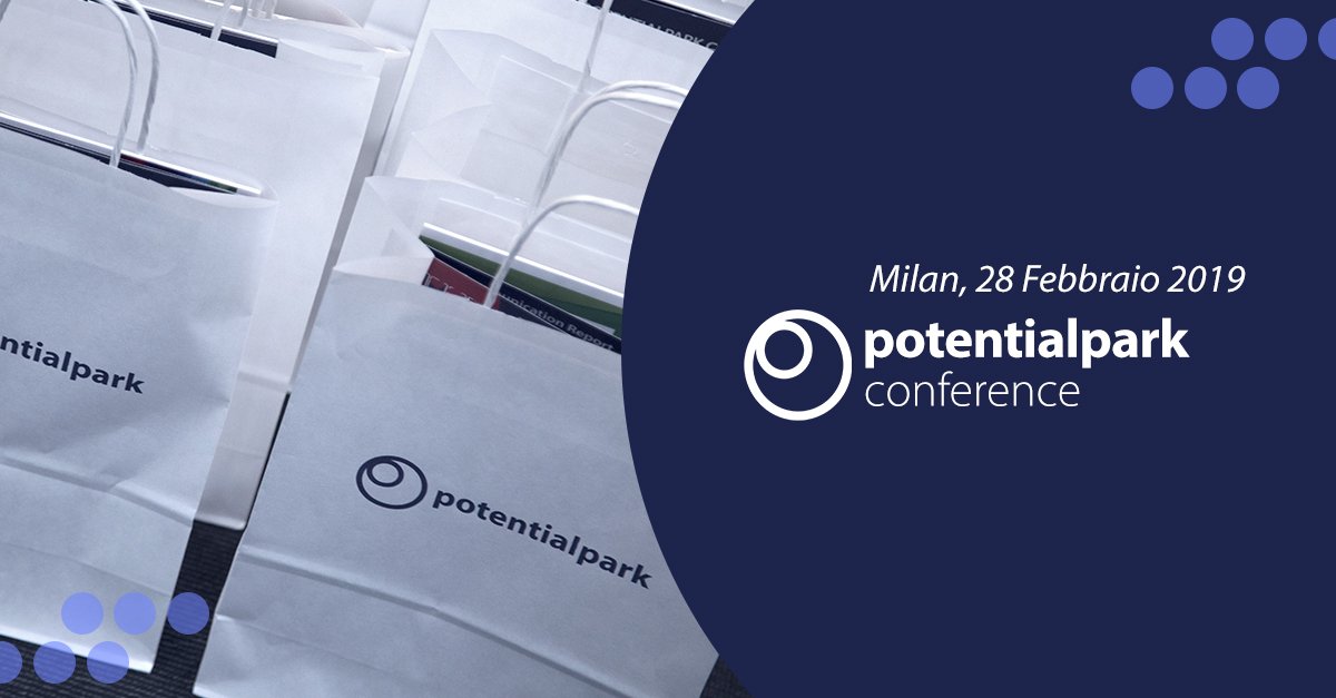 Con i ringraziamenti ai nostri sponsor <a href="/In_recruiting/">Inrecruiting</a> e <a href="/jobteaser/">JobTeaser</a>, ed <a href="/EY_Italy/">EY Italy</a> da cui saremo ospitati, non vediamo l'ora di accogliervi domani alla #Potentialpark19 Conference!