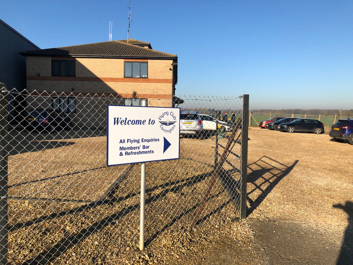 Thanks to all at Conington Flying Club for hosting us yesterday for a full day of media grilling of our drone experts on protecting #aerodromes from drone misuse. #drone #airport #dronedefence