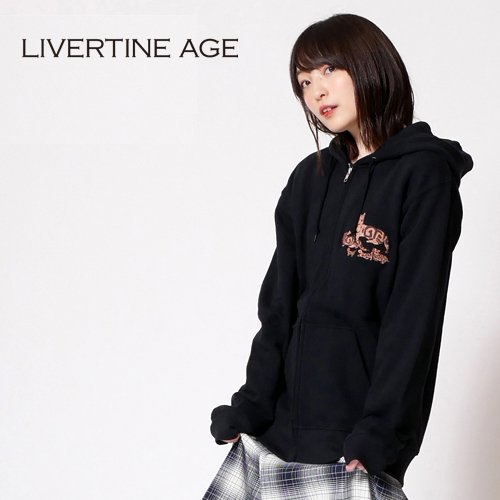 上田麗奈　LIVERTINE AGE　コラボ　帽子　パーカー 受注期間限定！上田麗奈コラボ企画！キャップ◇上田麗奈