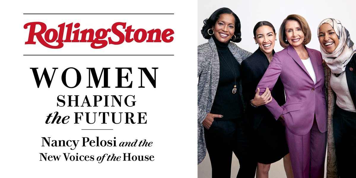 Rolling Stone on Twitter: "Nancy Pelosi, Alexandria Ocasio-Cortez ...