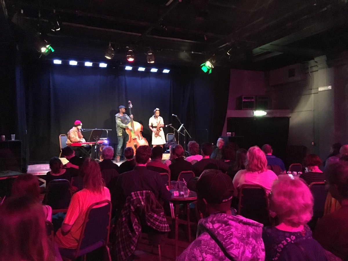 HackneyRoots's tweet image. ...Spirits soared as @HeadwayELondon joined in, then @Camilla_sax  @RenatoPMusic &amp;amp; Daniel Casimir raised the roof. Some respite for the raffle: top prize @planthubuk given by @mayorofhackney to James &amp;amp; celebrated with help from DJ Lex Blondin. Too many thanks, too few characters!