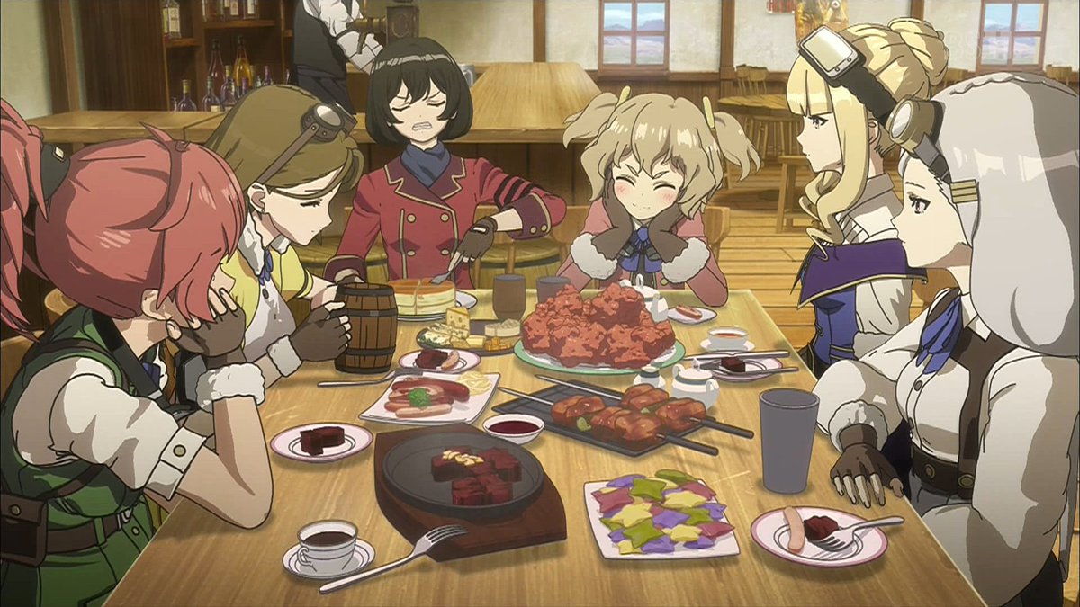 アニメマンガ名探偵すやまたくじ Sur Twitter キリエの意外なギャップ でも そこじゃないっ 決して男には媚びない それがコトブキ飛行隊だ 個人的にはキャラ全員男でもあんまり変わらなそうｗ むしろハードボイルドなキャラがいたらより好きな作品になったかも