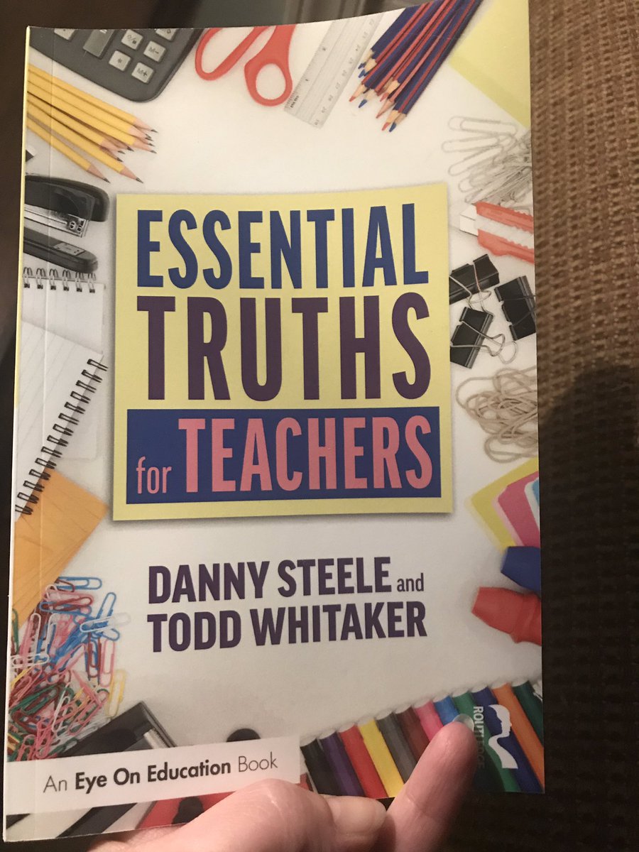 Can not wait to read this book! I’ve only gotten a few pages in and I’m hooked! Thank you <a href="/SteeleThoughts/">Danny Steele</a> for always encouraging us teachers!