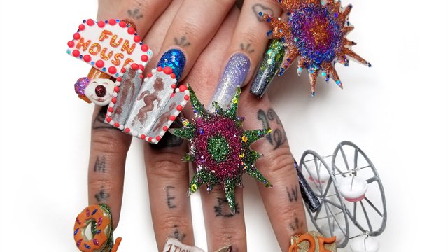 Winners announced of Mad Hatter nail art competition – Scratch