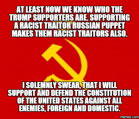 oneconnelly1's tweet photo. The #MAGAs need to pick a side, and a whole lot of deprogramming needs to be done! #MoscowTower #CohenHearing #ImpeachTrumpNow https://t.co/C0qtod2IAi