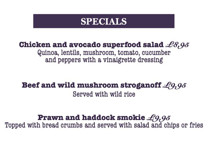 The sun is out and our new specials are up! Perfect 👌🏼 #AlmaArms #Pub #Restaurant #Food #Uckfield

Kitchen is open today 12-3pm &amp; 6-9pm!