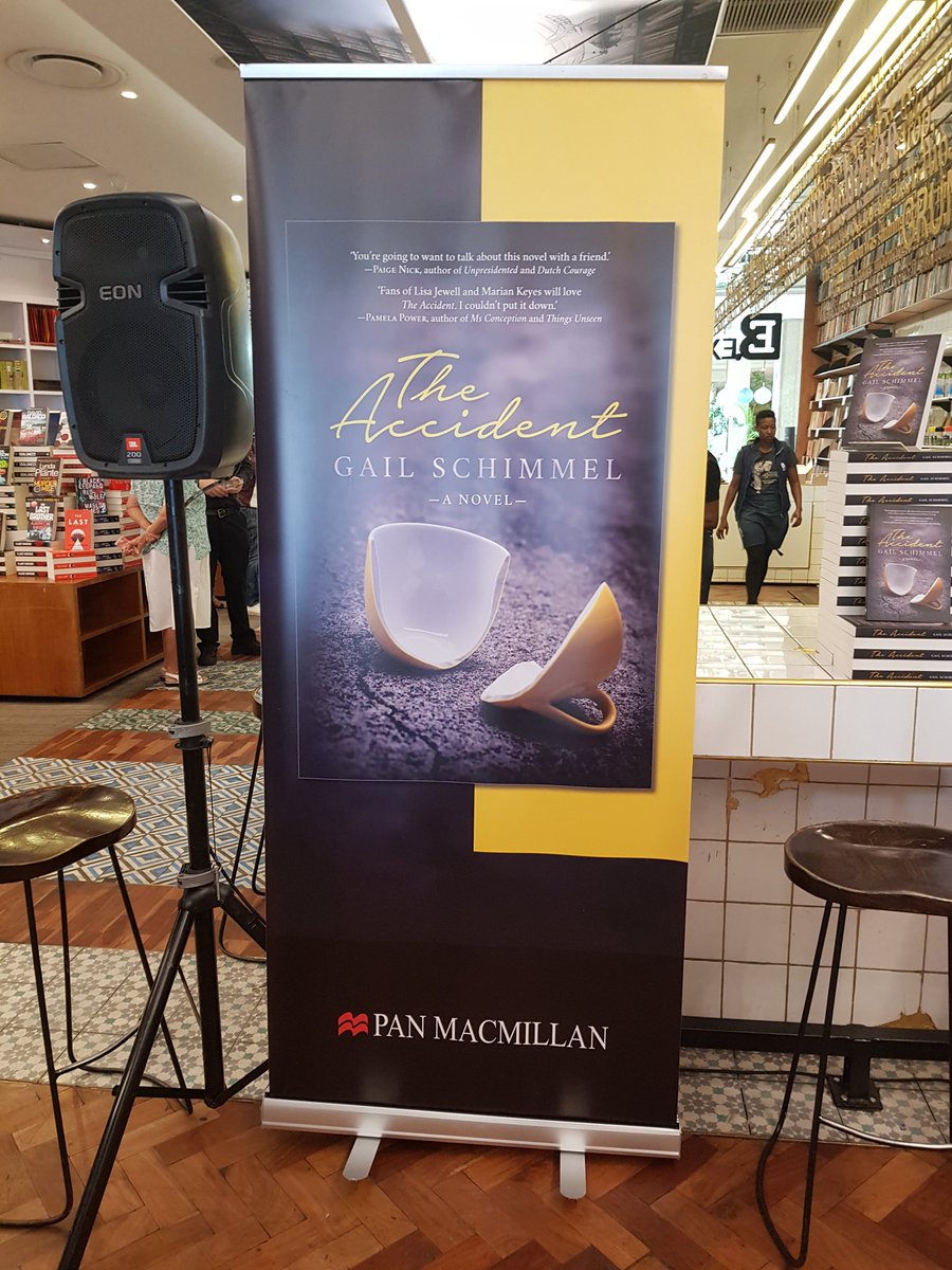 GailSchimmel's tweet image. I have my own bannner. I feel like a rock star.
#TheAccident #ReadSA