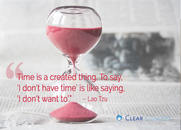 clearconceptinc's tweet photo. Don't have the time - or don't want to? #priorities #WednesdayWisdom #OwnYourTime #QOTD #productivity https://t.co/eMm0grBZ9v