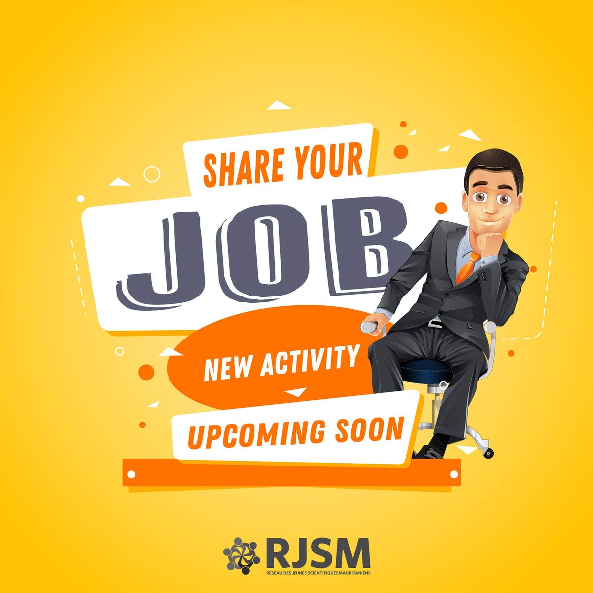 rjsmofficiel's tweet photo. 📣 Nouvelle Activité | L’équipe #RJSM vous #annonce la nouvelle activité #ShareYourJob ‼️ Cette activité vous permet d'accéder à une #vidéothèque 🎞️ contenant des informations sur l'ensemble des #métiers qui touchent les secteurs des #sciences et des nouvelles #technologies. https://t.co/oFnK5fHchL