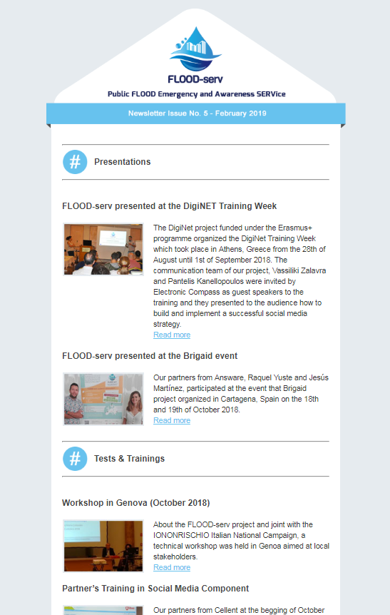 FLOOD-serv EU Project tweet media