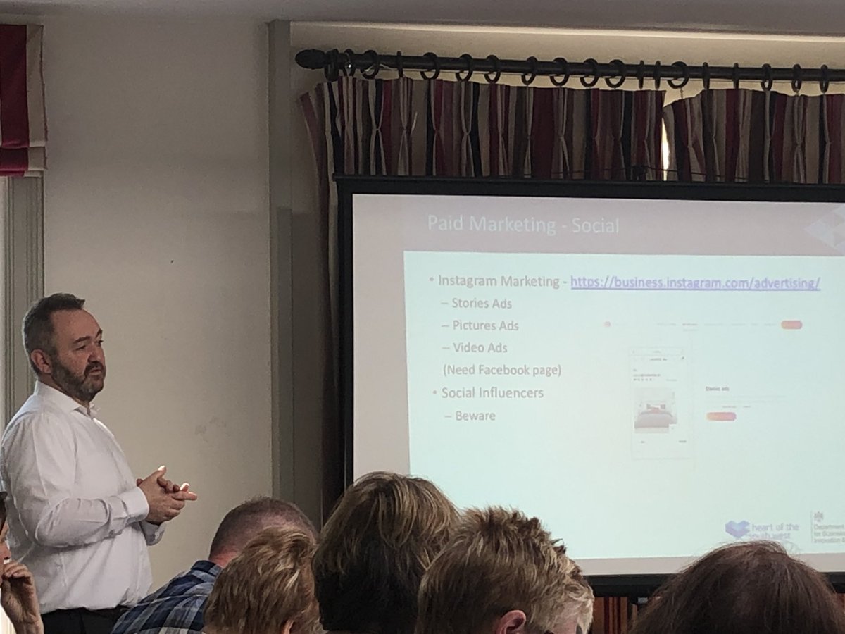 HOTSW Growth Hub (@growthhubhotsw) on Twitter photo Lots of useful info on taking advantage of the digital opportunities out there by @vmcconville today at the <a href="/HartnollHotel/">Hartnoll Hotel</a>. If you have a tourism related business get in touch for free 1:1 advice. #devon #somerset #Plymouth #Tiverton #WednesdayWisdom Lots of useful info on taking advantage of the digital opportunities out there by @vmcconville today at the <a href="/HartnollHotel/">Hartnoll Hotel</a>. If you have a tourism related business get in touch for free 1:1 advice. #devon #somerset #Plymouth #Tiverton #WednesdayWisdom