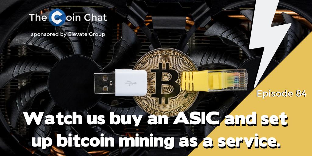 TheCoinChat's tweet photo. We just bought an ASIC to mine $BTC! Check out our new mining episode where we buy and set it all up! Thanks to @EIevateGroup for sponsoring this! https://t.co/vjEkDvbDpz

#mining #bitcoin #BTC #minebtc #elevategroup #ASIC #ASICfarm #video #thecoinchat #Youtuber #mine #trading https://t.co/jYvKLeBllN