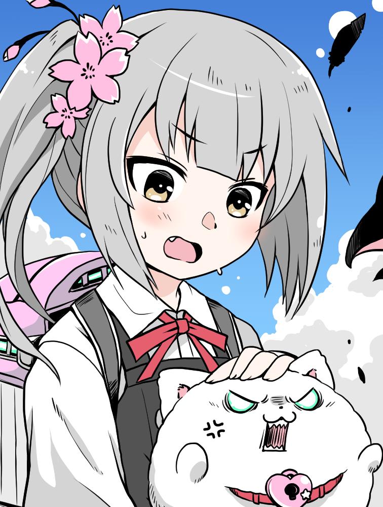 c96用に描いたサクカをぺたり。
霞ちゃんとヤマネコとカラス。仲良く喧嘩しな! 