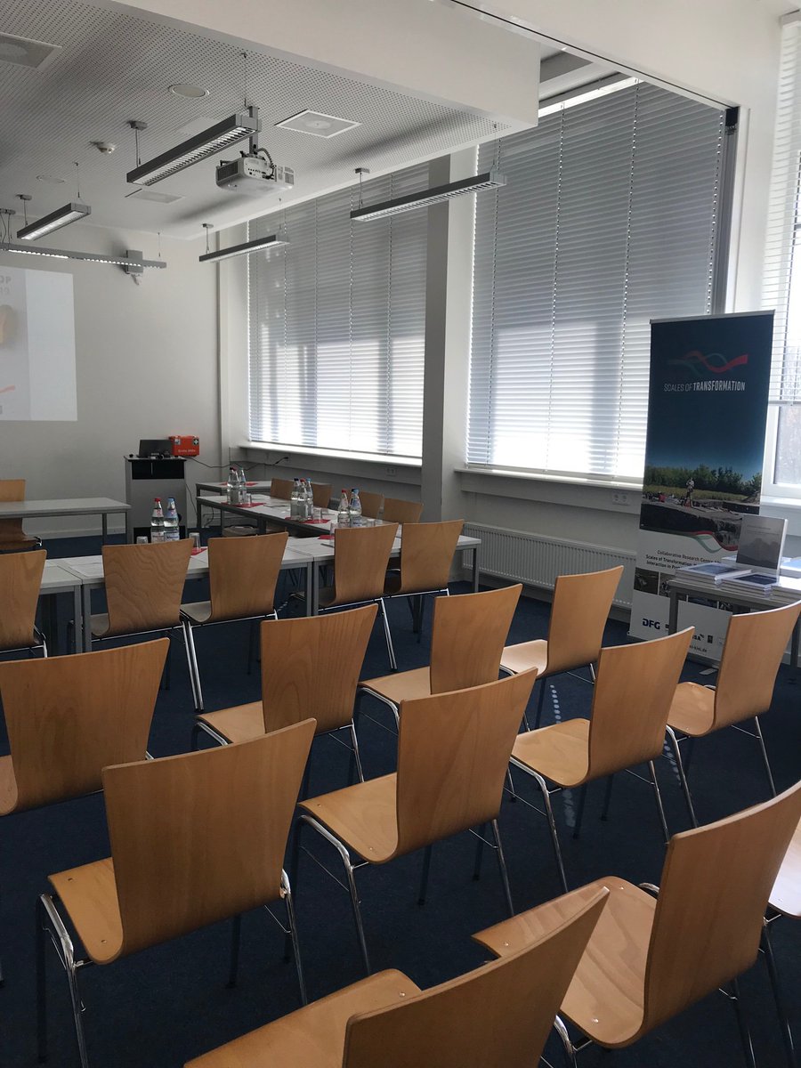 Ready for the workshop from CRC 1266
@SFB1266