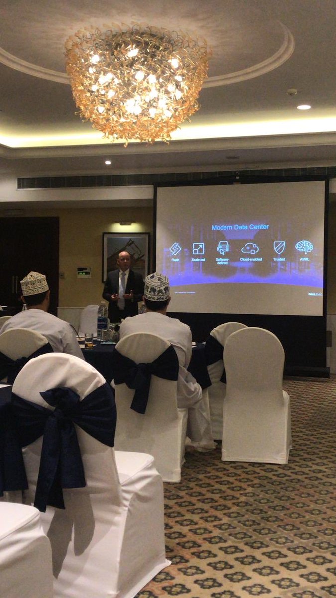 IntegSystemsllc's tweet photo. Another successful event from today’s journey to #DigitalTransformation with #DELLEMC & #IntegSystemsLLC.
Today’s sessions with:
- Mr. Dany Al Khoury: Hyper-converged Infrastructure.
- Mr. Mohammed El Galad: Data Protection.
- Mr. Ahmed Awad: DELL EMC Storage Solution. https://t.co/MRwslu7SU5
