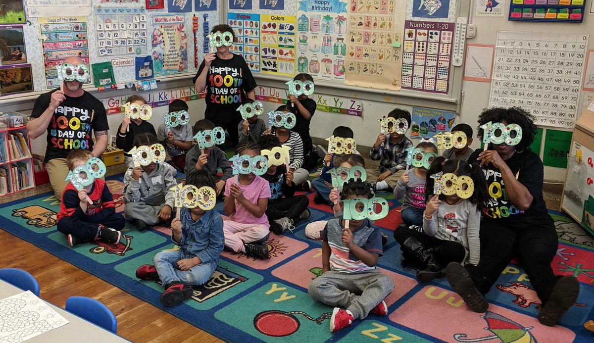 Thank you to our Prekindergarten team <a href="/LincolnFamilies/">Lincoln School</a> for sharing your 100th Day of School Celebration with me❤️❤️🙌🏽🙌🏽