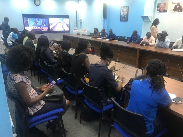 MONUSCO's tweet photo. #OneUNConfPress: Le porte-parole militaire de la #MONUSCO a fait, depuis Goma, le point de la situation sécuritaire. https://t.co/pG1MK8tzkZ