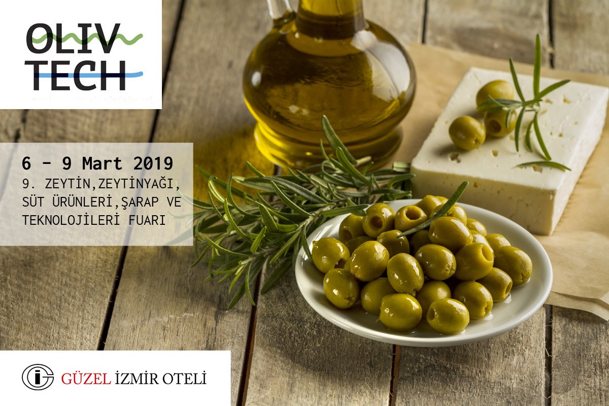 guzelizmirotel's tweet photo. 6-9 Mart tarihleri arasında gerçekleşecek olan Oliv Tech Fuarı'nda sizleri otelimizde ağırlamaktan mutluluk duyarız.
#olivtech #izmirfuar #olivtechfair #olivtechfuarı #olivetech #olivtech2019 #olivetech2019 #fuarizmir #güzelizmiroteli #guzelizmirhotel #basmaneotel #alsancakotel https://t.co/WLHqFruft6