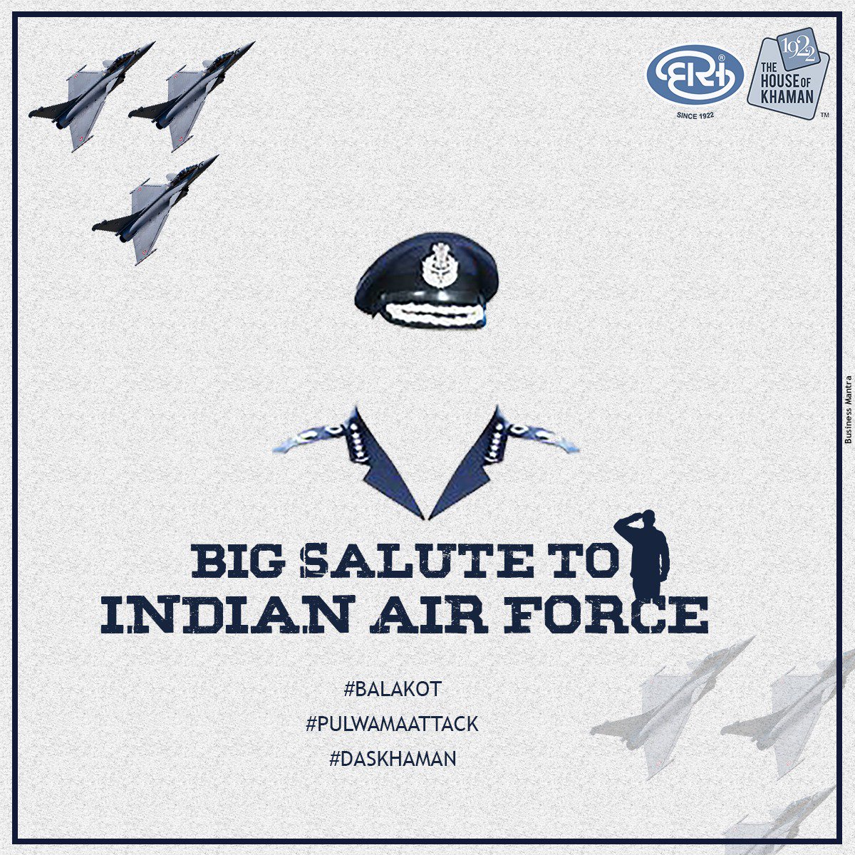das_khaman's tweet photo. Redemption after Pulwama Attacks..
Surgical Strike 2.0 on BALAKOT - Pakistani-based terror camp of the Jaish-e-Mohammed.
A BIG SALUTE TO INDIAN AIR FORCE..
We all INDIANS are proud of you..
#PulwamaRedemption #IndiaStrikesback #IndianAirForce #Balakot #Daskhaman https://t.co/tu07rkzyEy