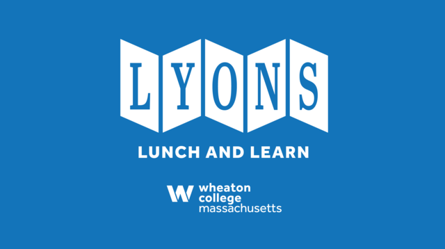 Tune in to Lyons Lunch &amp; Learn today at 12:30 pm to hear about the work of @Wheaton faculty with @dhanno. #liberalarts #socialimpact 
bit.ly/2SuQVyv
