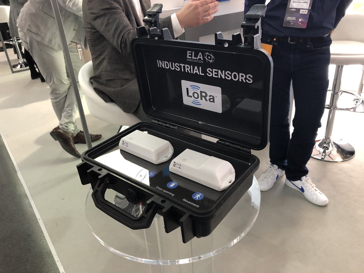 ElaInnovation's tweet photo. 🔔EVENT🔔
Day 3 at the Mobile World Congress Barcelona ! Lots of people are interested in our #LoRaWAN Tags and ask many questions ! 
📍Discover our Lora solution for asset tracking and smart building on the French Tech corner - Hall 5 - Workstation 51 ! #MWC19  #BonjourMobile https://t.co/f3m5sqYXo9