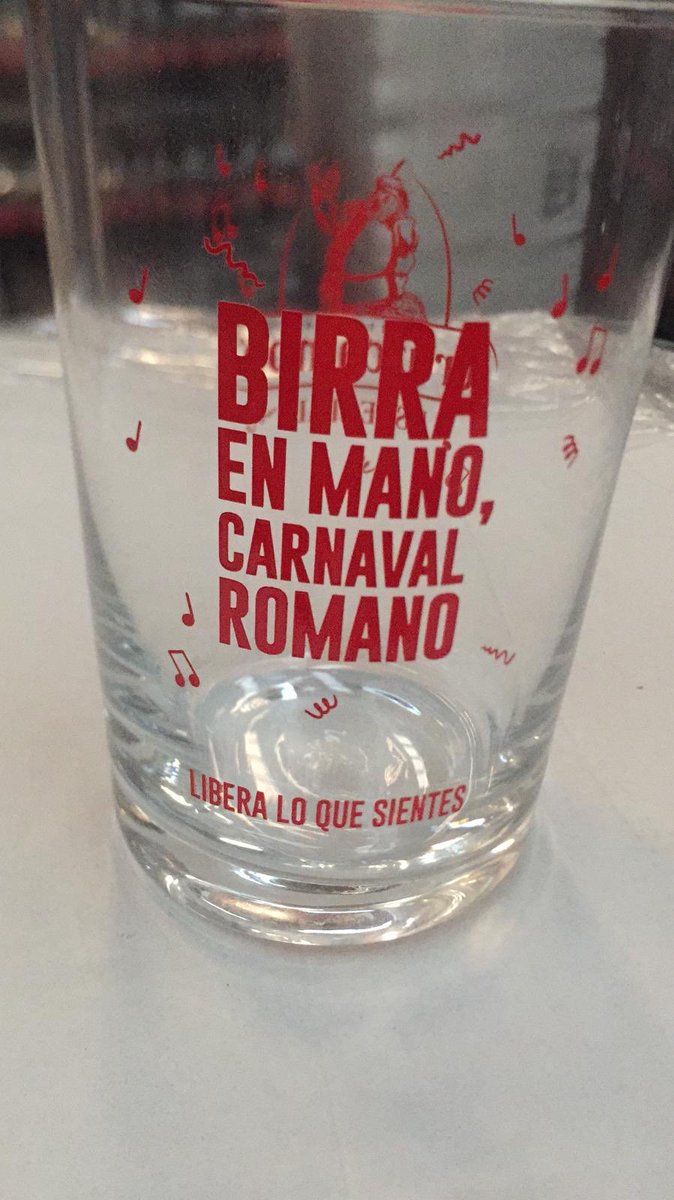🍻 ¡Birra! ¡BIRRAAAA! 🎭🎵🎶 
<a href="/_CarnavalMerida/">Carnaval Romano de Mérida</a> #CarnavalRomanoENAMORA 

Estos vasos de <a href="/Cruzcampo/">Cruzcampo #ConMuchoAcento</a> para #Mérida nos parecen ¡tremendo! Y a ti???