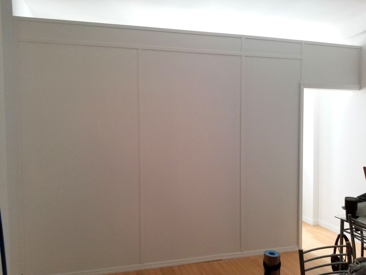 Wall2WallNY's tweet photo. Standard temporary partition. Call us for all your custom room partition and storage wall inquiries. (646) 837-7300 https://t.co/GHLIBH2KdR