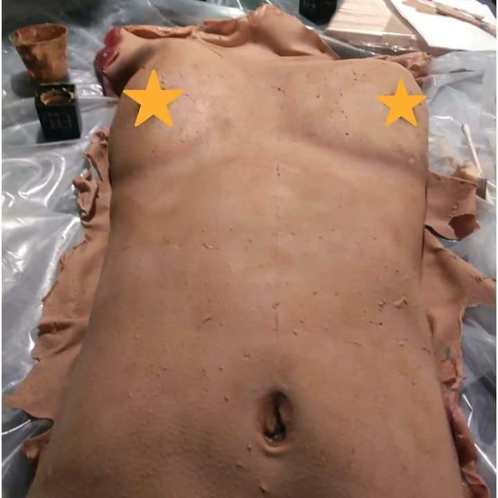 RealSamMason's tweet photo. #sacrificialpawnproductions and #stonemasonsfx creates some of the most #hyper #realistic #sfxprops this #prop was created for #normal_terror_themovie Our process saves time and thus saving #budget getting your props on #set sooner... https://t.co/RF3Hfdlen9