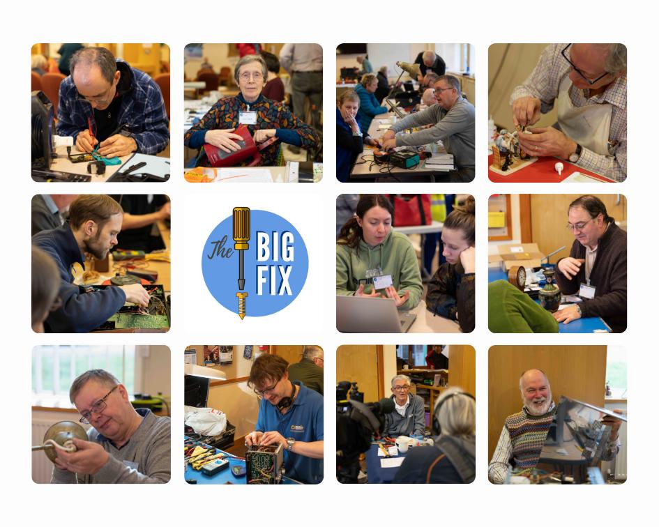 RecycleDevon's tweet photo. THANK YOU to all the brilliant volunteers who donated their time, passion and expertise to make The Big Fix 2019 a record breaking event with 268 items fixed.
#ReuseWeek @CAGDevon @RepairCafe_E @CAGDevon @TheRestartProject https://t.co/1a5xBdWUFe