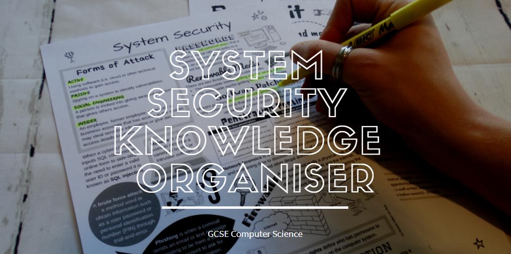 nichola_wilkin's tweet image. This system security knowledge organiser helps your pupils revise the key facts for their GCSE Computer Science.  Includes a practice exam question.  #computersceince #revision #GCSE ow.ly/94op30nOBOz